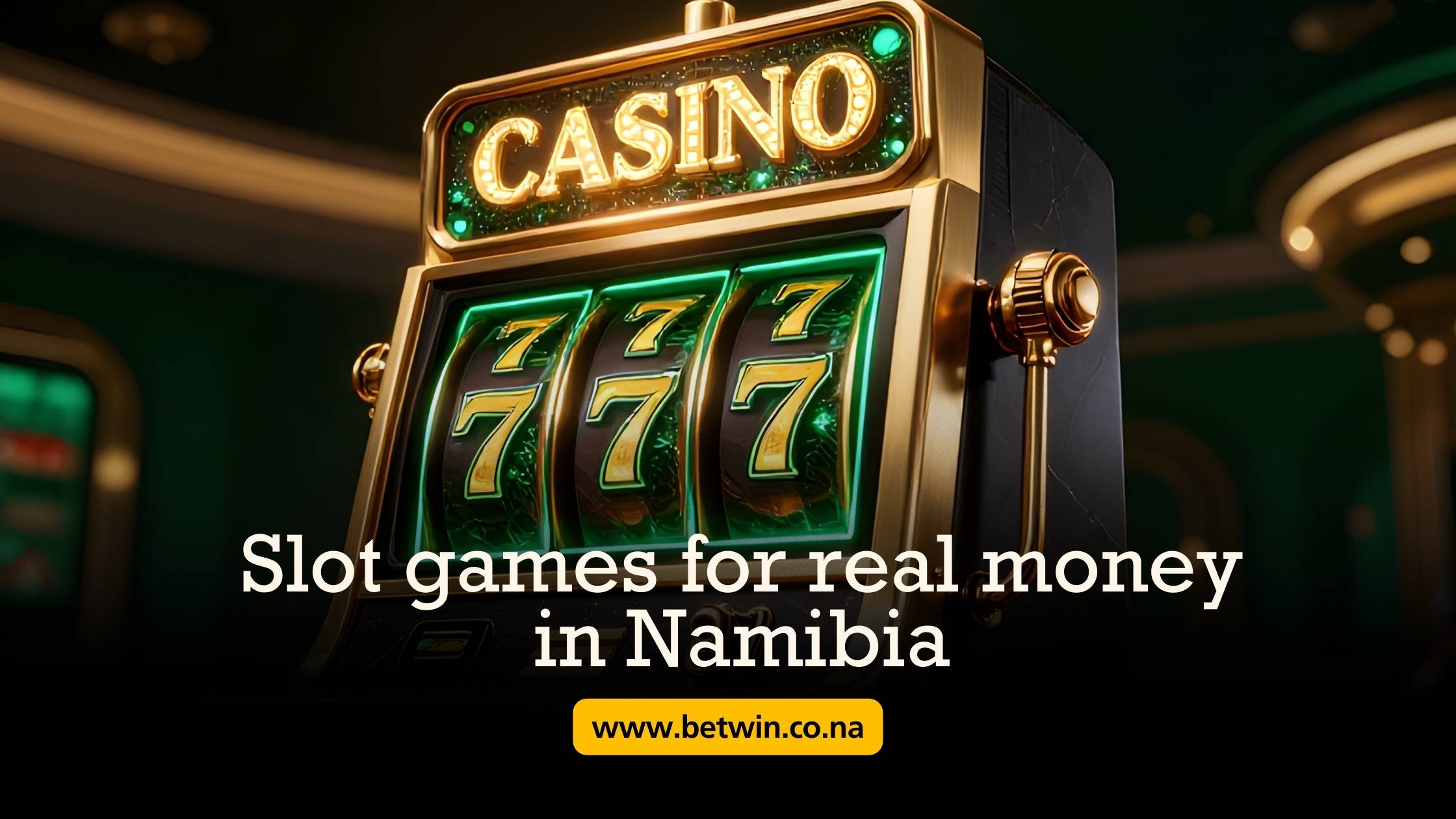 Slots games for real money in Namibia